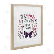JJ Design House LLC | Life Is Sweet Floral Butterfly