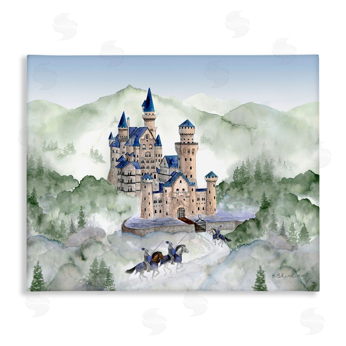 Brett Blumenthal Knights In Shining Armor Canvas Wall Art Print