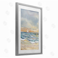 Audrey Jeanne Roberts | Cascading Waves & Sailboat