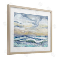 Audrey Jeanne Roberts | Subtle and Serene Cloudy Sea