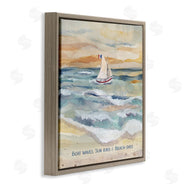 Audrey Jeanne Roberts | Boat Waves Sun Rays Beach Days
