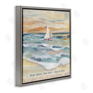 Audrey Jeanne Roberts | Boat Waves Sun Rays Beach Days