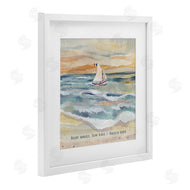 Audrey Jeanne Roberts | Boat Waves Sun Rays Beach Days