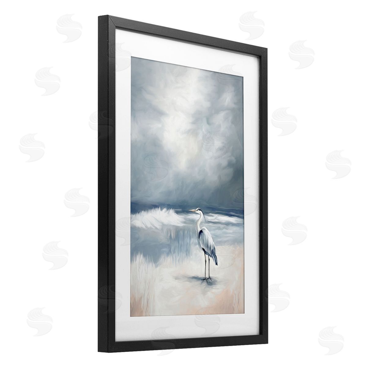 Ramona Murdock Kingdom Of Herons Canvas Wall Art Print