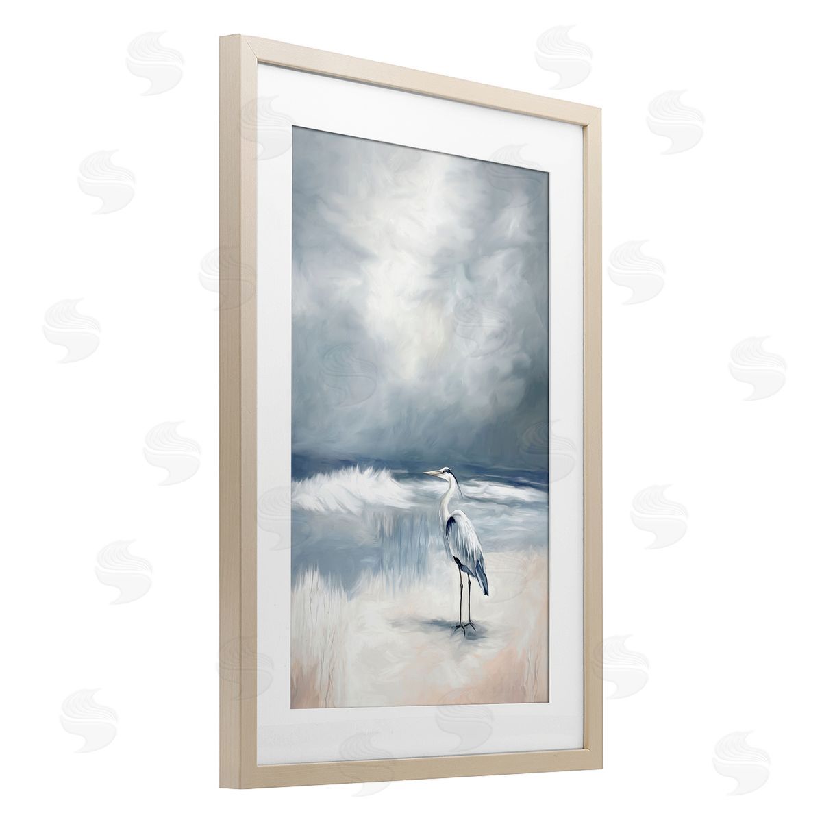 Ramona Murdock Kingdom Of Herons Canvas Wall Art Print