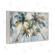 Ramona Murdock | Swaying Palms with Soft Clouds