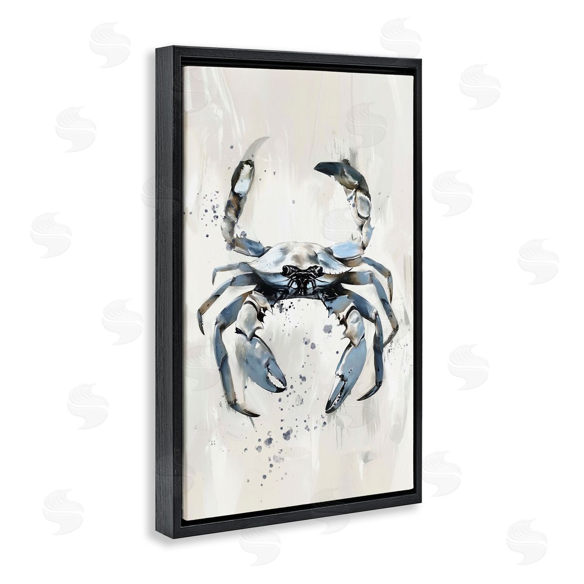 Ramona Murdock Neutral Crab Kingdom Canvas Wall Art Print