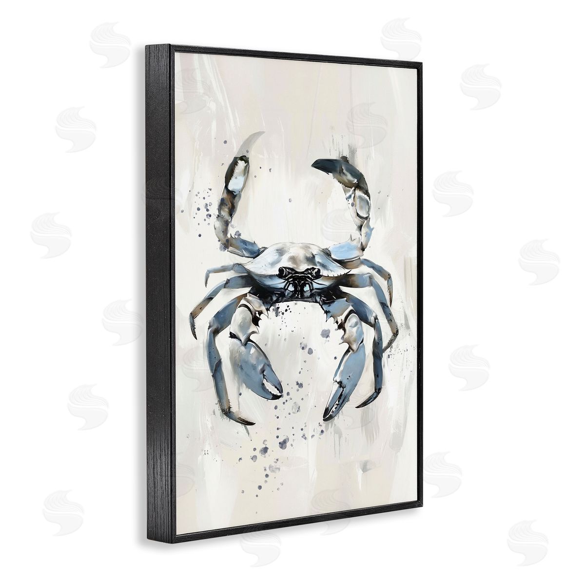 Ramona Murdock Neutral Crab Kingdom Canvas Wall Art Print