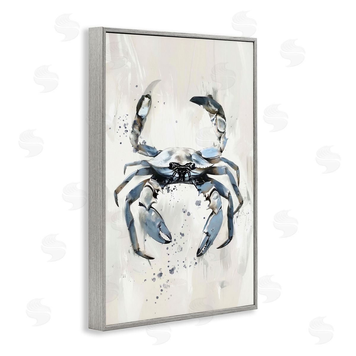 Ramona Murdock Neutral Crab Kingdom Canvas Wall Art Print