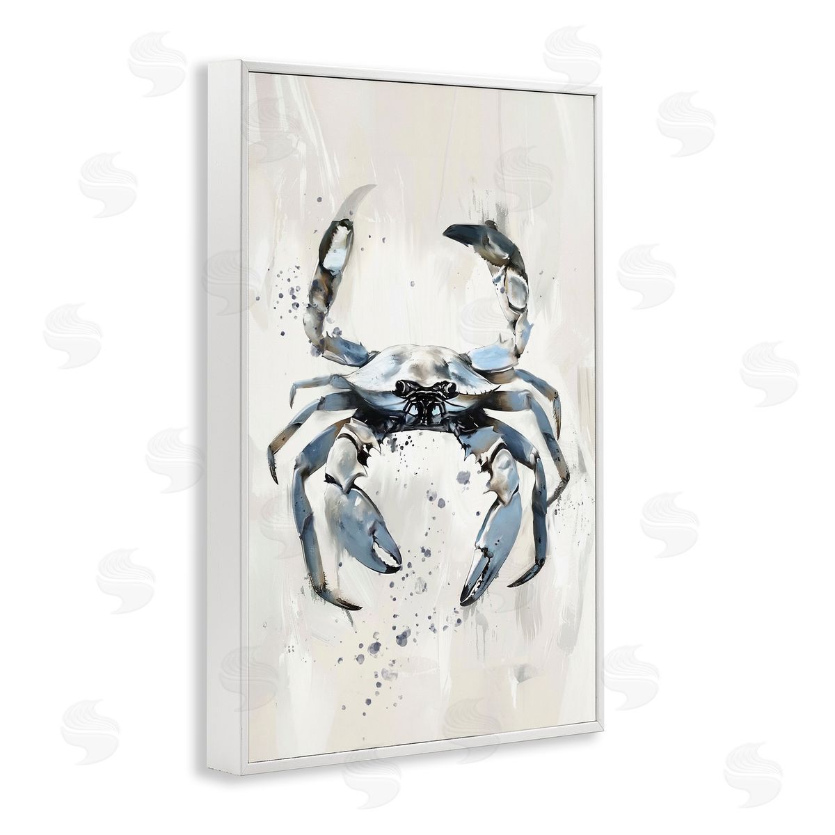 Ramona Murdock Neutral Crab Kingdom Canvas Wall Art Print