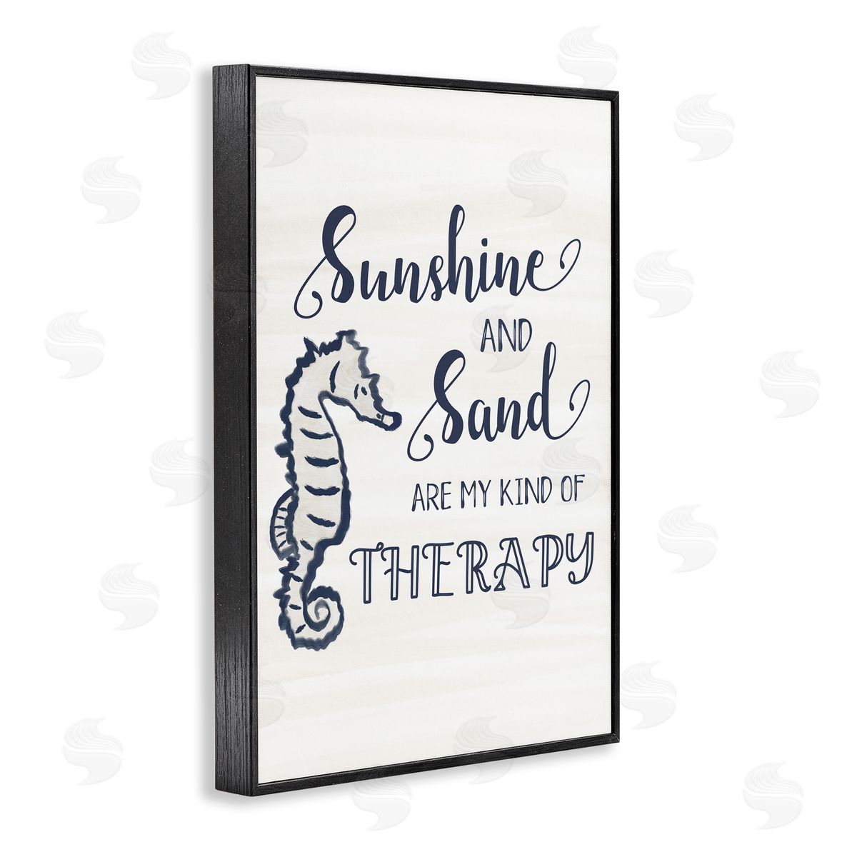 JJ Design House LLC Sunshine & Sand My Kind of Therapy Canvas Wall Art Print