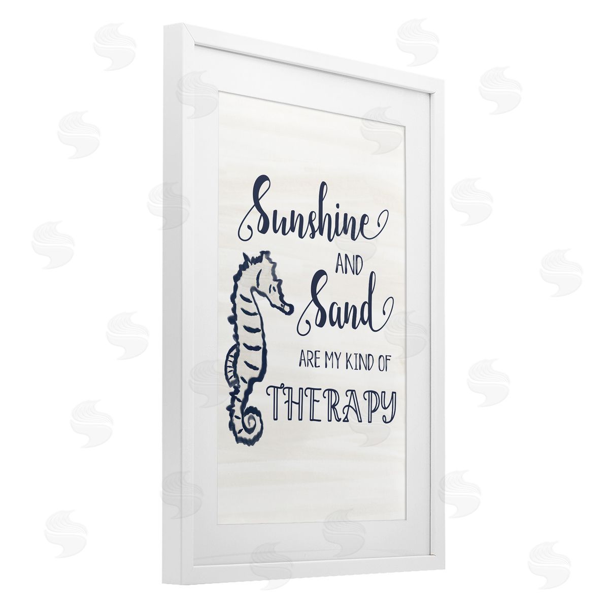 JJ Design House LLC Sunshine & Sand My Kind of Therapy Canvas Wall Art Print