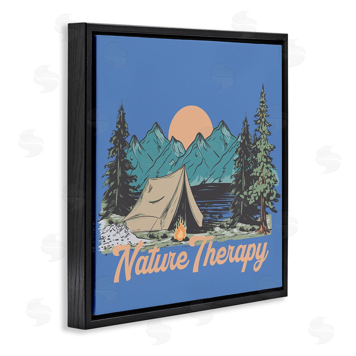Jedco Brands, Inc. Vintage Nature Therapy Camp Canvas Wall Art Print