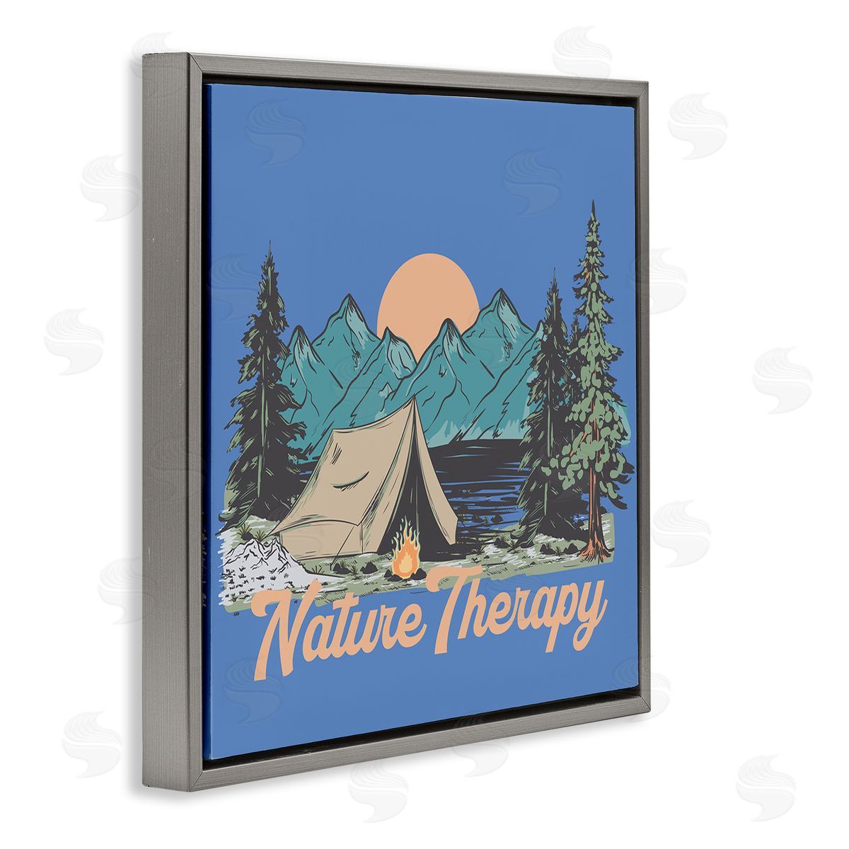 Jedco Brands, Inc. Vintage Nature Therapy Camp Canvas Wall Art Print