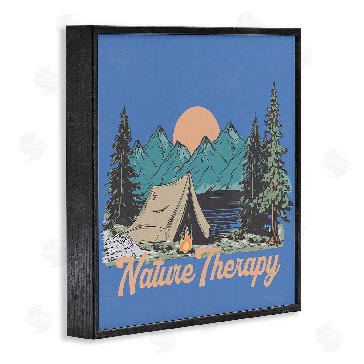 Jedco Brands, Inc. Vintage Nature Therapy Camp Canvas Wall Art Print