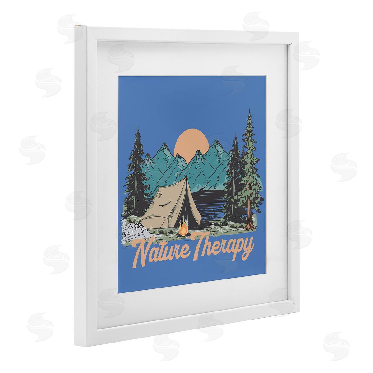 Jedco Brands, Inc. Vintage Nature Therapy Camp Canvas Wall Art Print