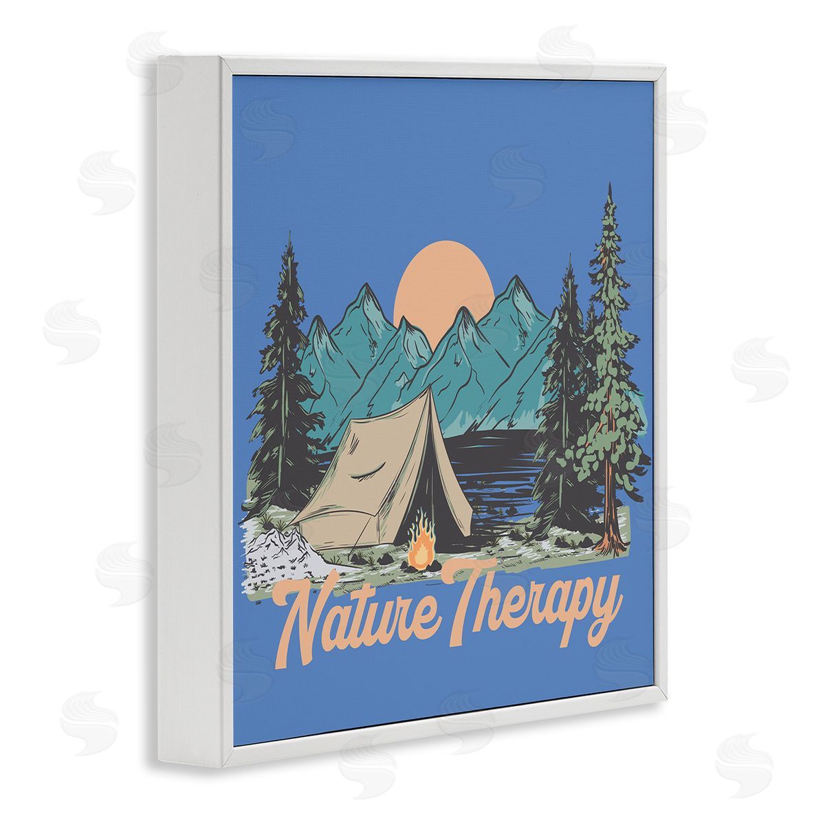 Jedco Brands, Inc. Vintage Nature Therapy Camp Canvas Wall Art Print