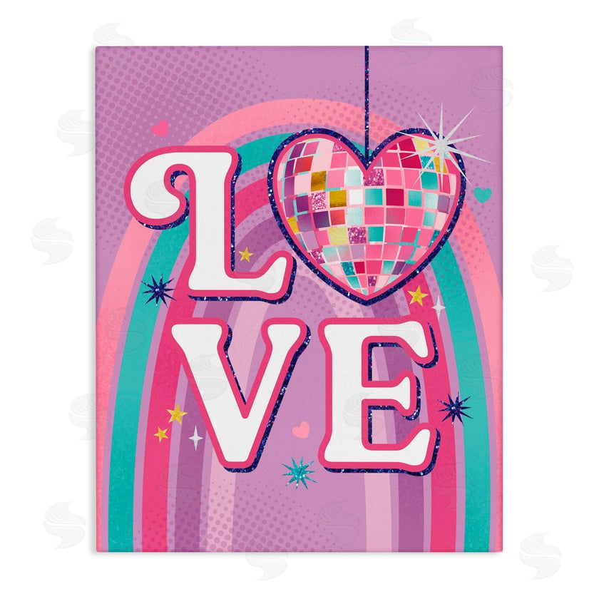 Courtney Morgenstern | Love Disco Heart Rainbow