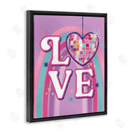 Courtney Morgenstern | Love Disco Heart Rainbow