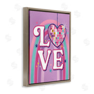 Courtney Morgenstern | Love Disco Heart Rainbow