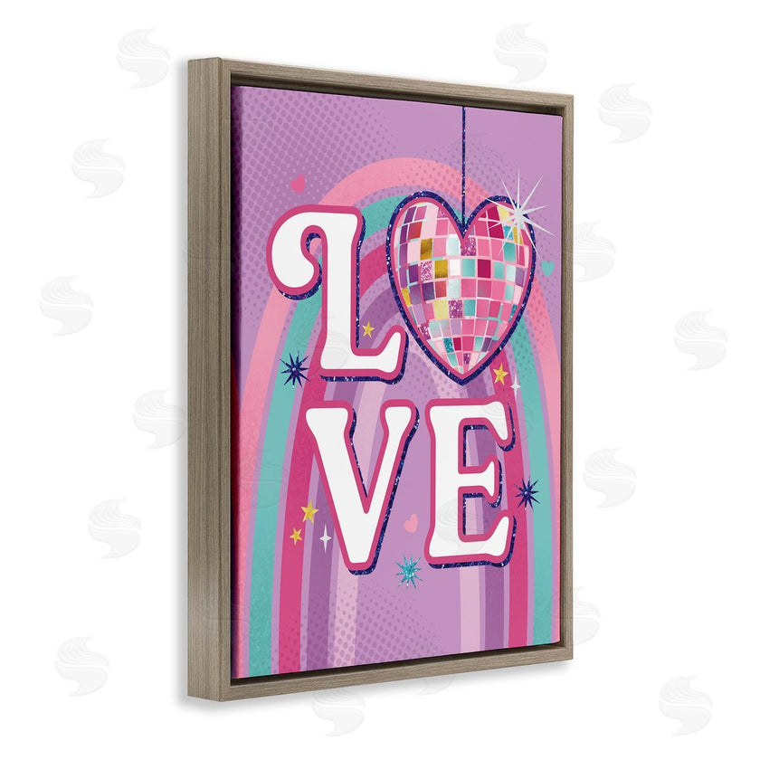 Courtney Morgenstern | Love Disco Heart Rainbow