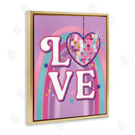 Courtney Morgenstern | Love Disco Heart Rainbow