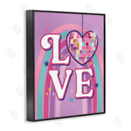 Courtney Morgenstern | Love Disco Heart Rainbow