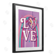 Courtney Morgenstern | Love Disco Heart Rainbow