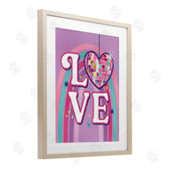 Courtney Morgenstern | Love Disco Heart Rainbow