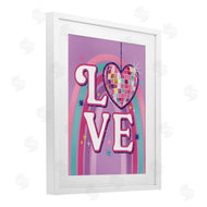Courtney Morgenstern | Love Disco Heart Rainbow