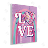 Courtney Morgenstern | Love Disco Heart Rainbow
