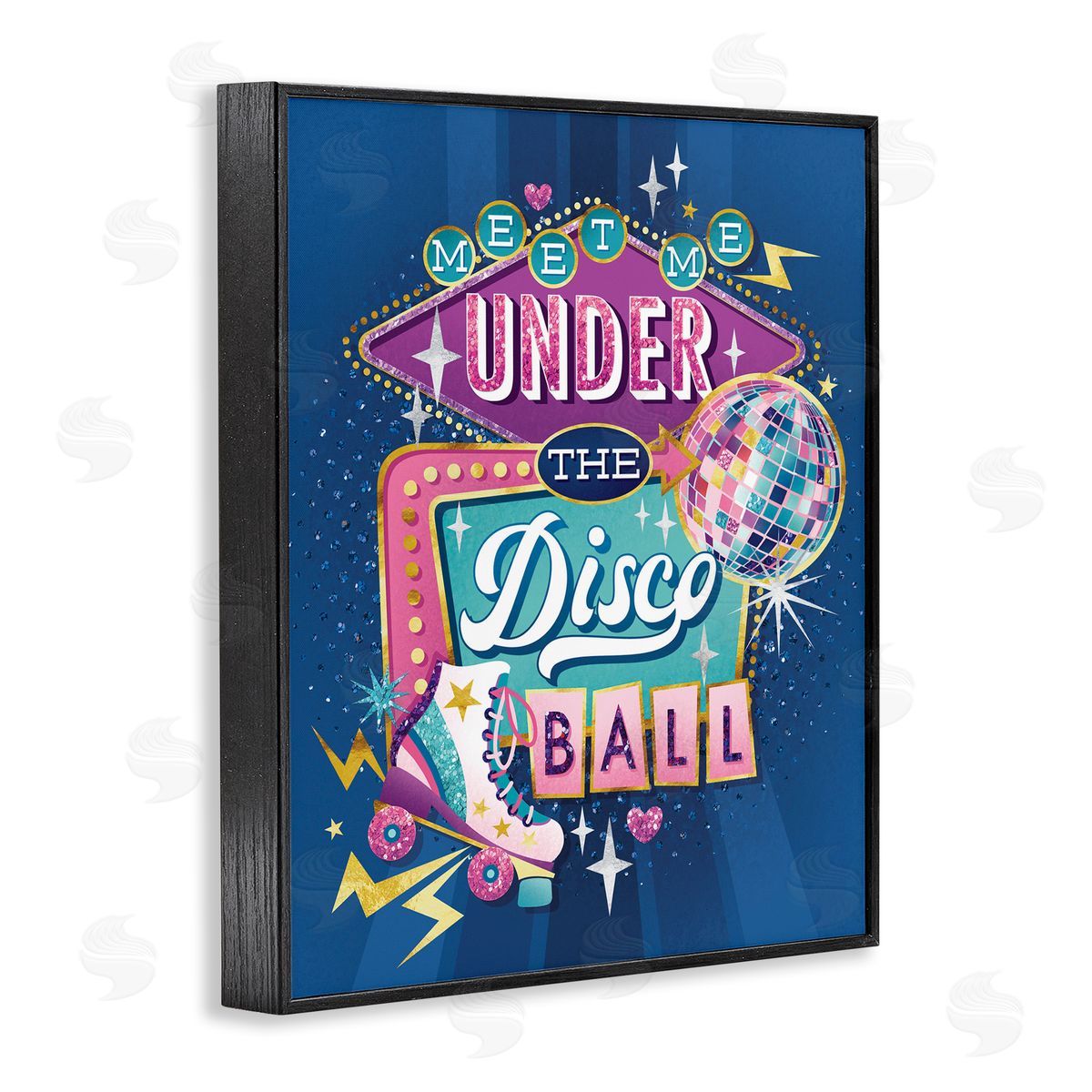 Courtney Morgenstern Meet Me Under Disco Ball Canvas Wall Art Print