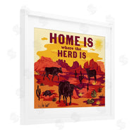 Diane Labombarbe | Western Home Where Herd Is