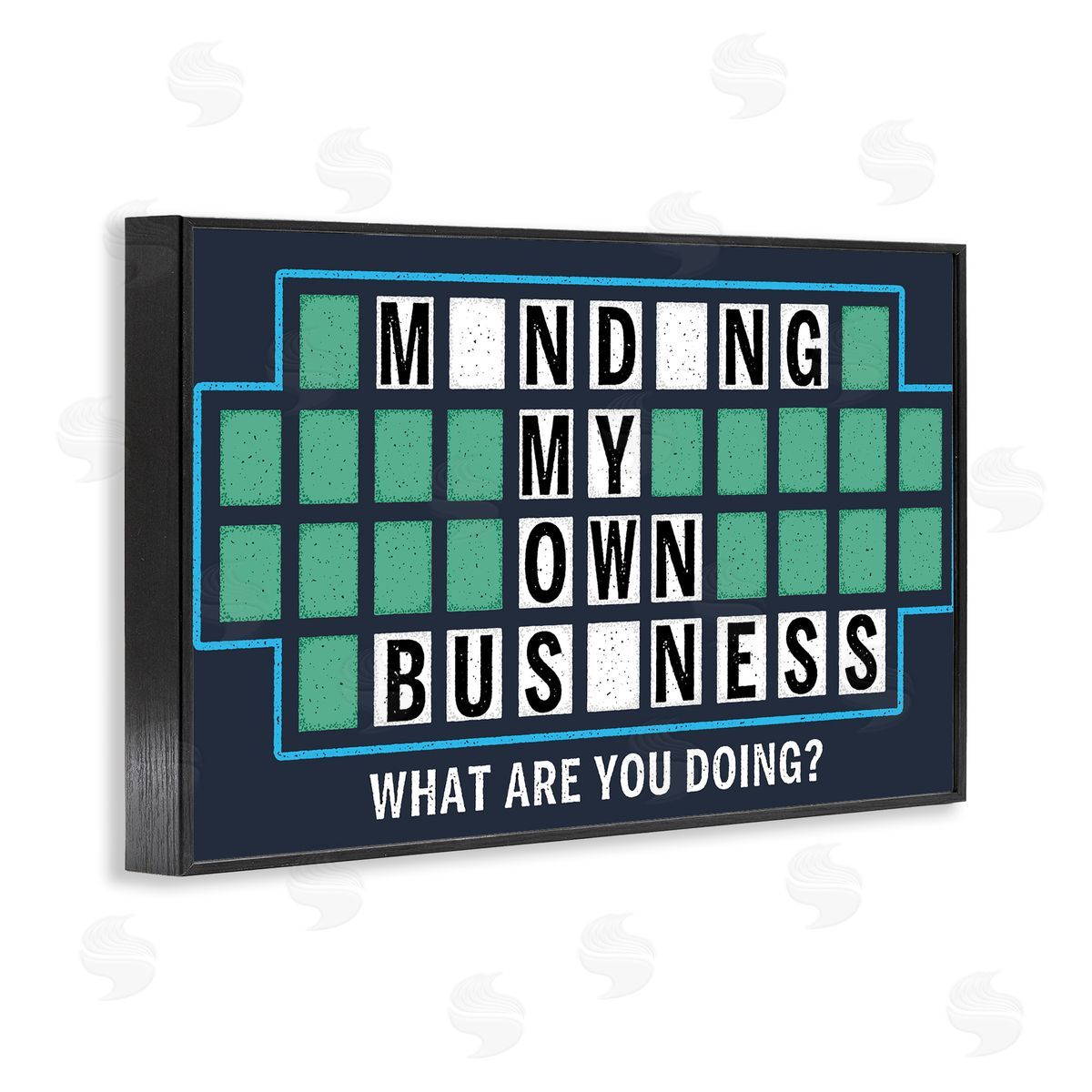 Jedco Brands, Inc. Minding My Own Business Game Canvas Wall Art Print