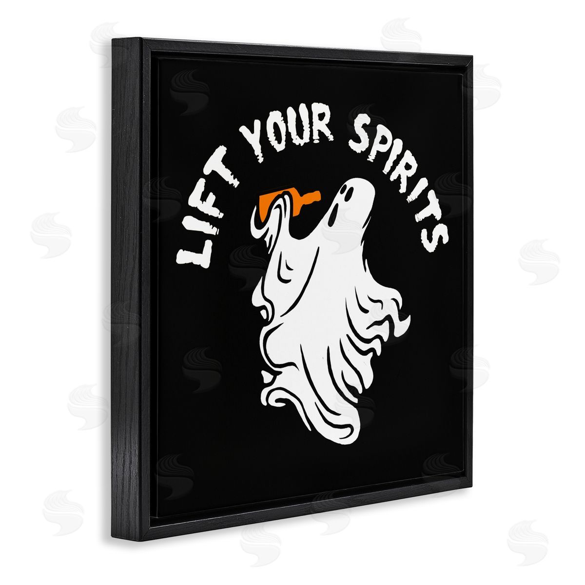 Jedco Brands, Inc. Lift Your Spirits Ghost Canvas Wall Art Print