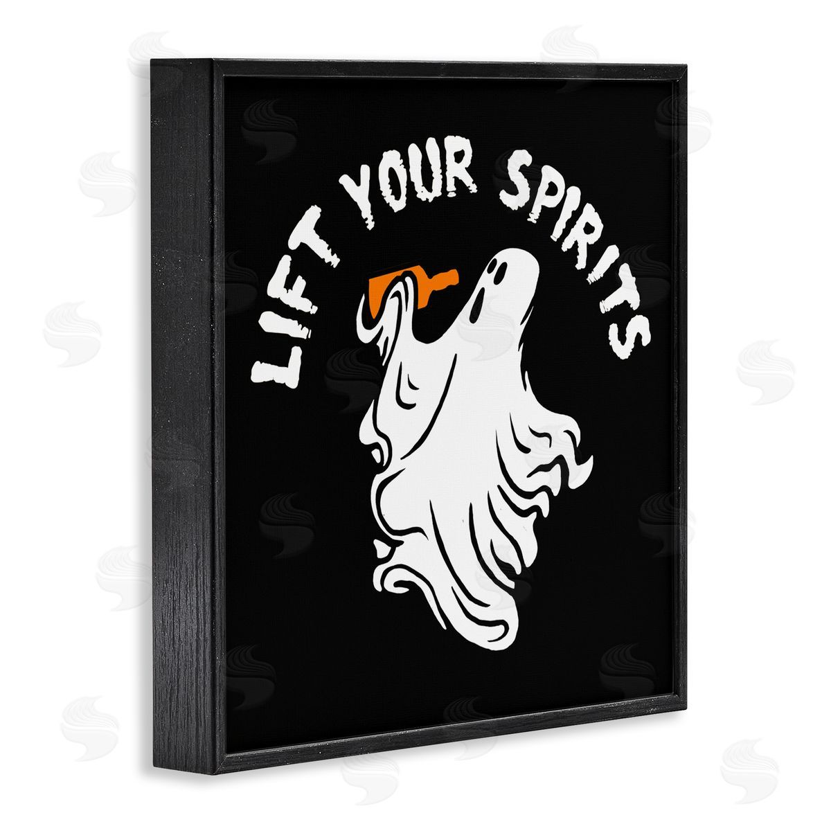 Jedco Brands, Inc. Lift Your Spirits Ghost Canvas Wall Art Print