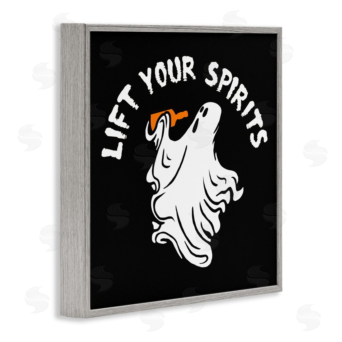 Jedco Brands, Inc. Lift Your Spirits Ghost Canvas Wall Art Print