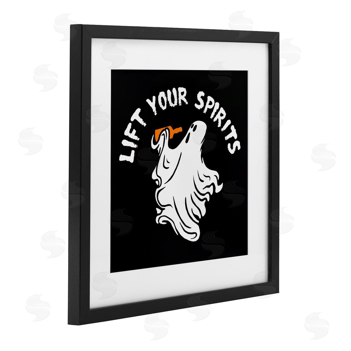 Jedco Brands, Inc. Lift Your Spirits Ghost Canvas Wall Art Print