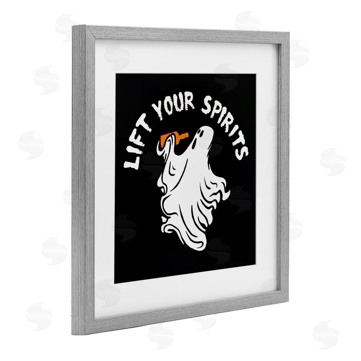 Jedco Brands, Inc. Lift Your Spirits Ghost Canvas Wall Art Print