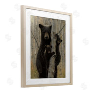 Collin Bogle | Mama Bear Behind Tree
