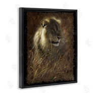 Collin Bogle | Lion On Rustic Bark