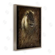 Collin Bogle | Lion On Rustic Bark