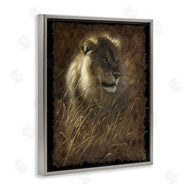 Collin Bogle | Lion On Rustic Bark
