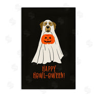 JJ Design House LLC | Happy Howl-oween Ghost Dog