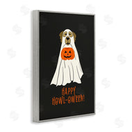 JJ Design House LLC | Happy Howl-oween Ghost Dog