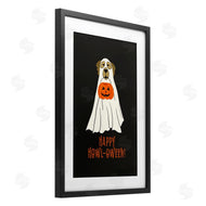 JJ Design House LLC | Happy Howl-oween Ghost Dog