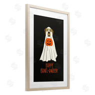 JJ Design House LLC | Happy Howl-oween Ghost Dog