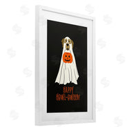 JJ Design House LLC | Happy Howl-oween Ghost Dog