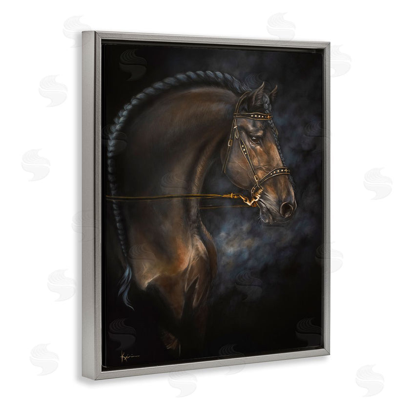 Lindsay Kivi Fine Art | Expressive Equine Horse in Harness