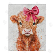 Nina Blue | Coquette Highland Cow